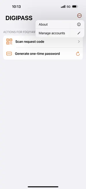 FI Digipass screenshot 3