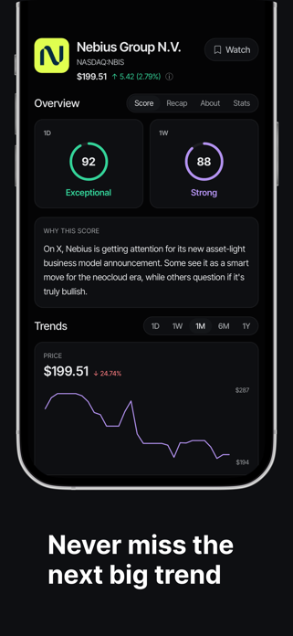 Quantral: Stock Signals Screenshot 3 of 10