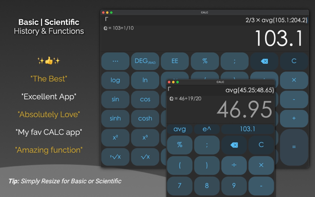 ‎CALC Smart Calculator ± Screenshot