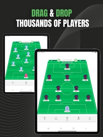 My Lineup - Lineup Builder