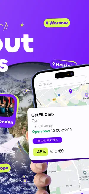 Fitual - Global Gym Network screenshot 2