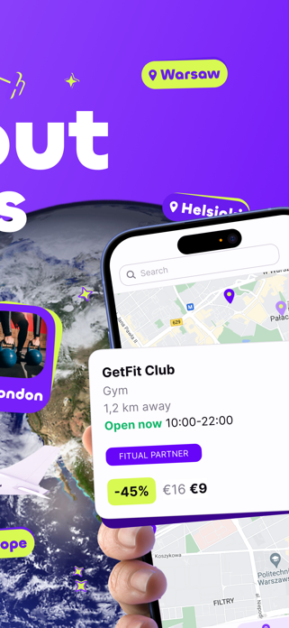 Fitual - Global Gym Network Screenshot 2 of 5