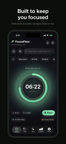FocusFlow: Be Present Screenshot 2 of 10