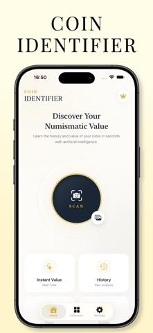 Coin Identifier & Collection Screenshot 1 of 4