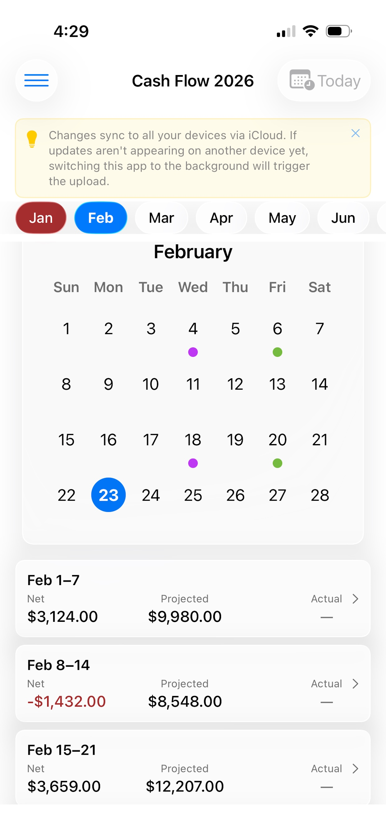 Cash Flow Tool screenshot 5