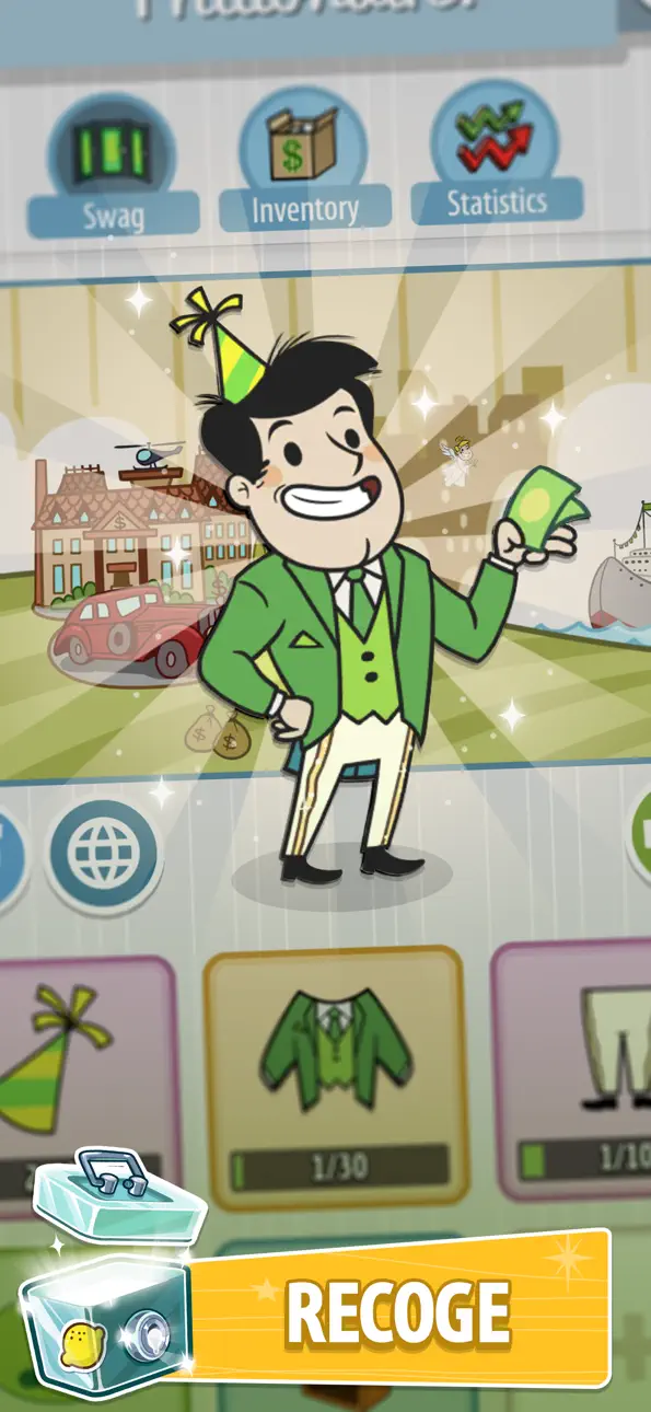 AdVenture Capitalist Clicker iOS Mod IPA screenshot 5 - iOS game interface
