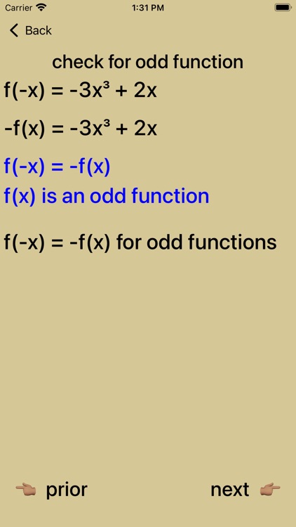 Even and Odd Polynomials screenshot-8