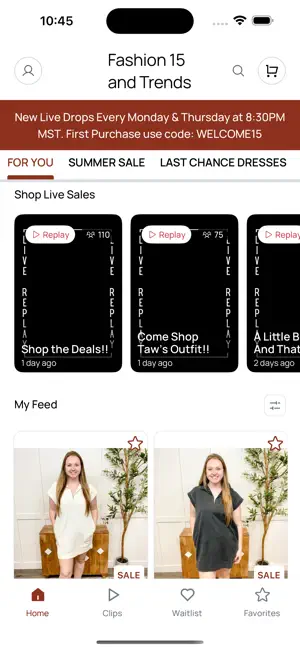 Fashion 15 and Trends screenshot 2