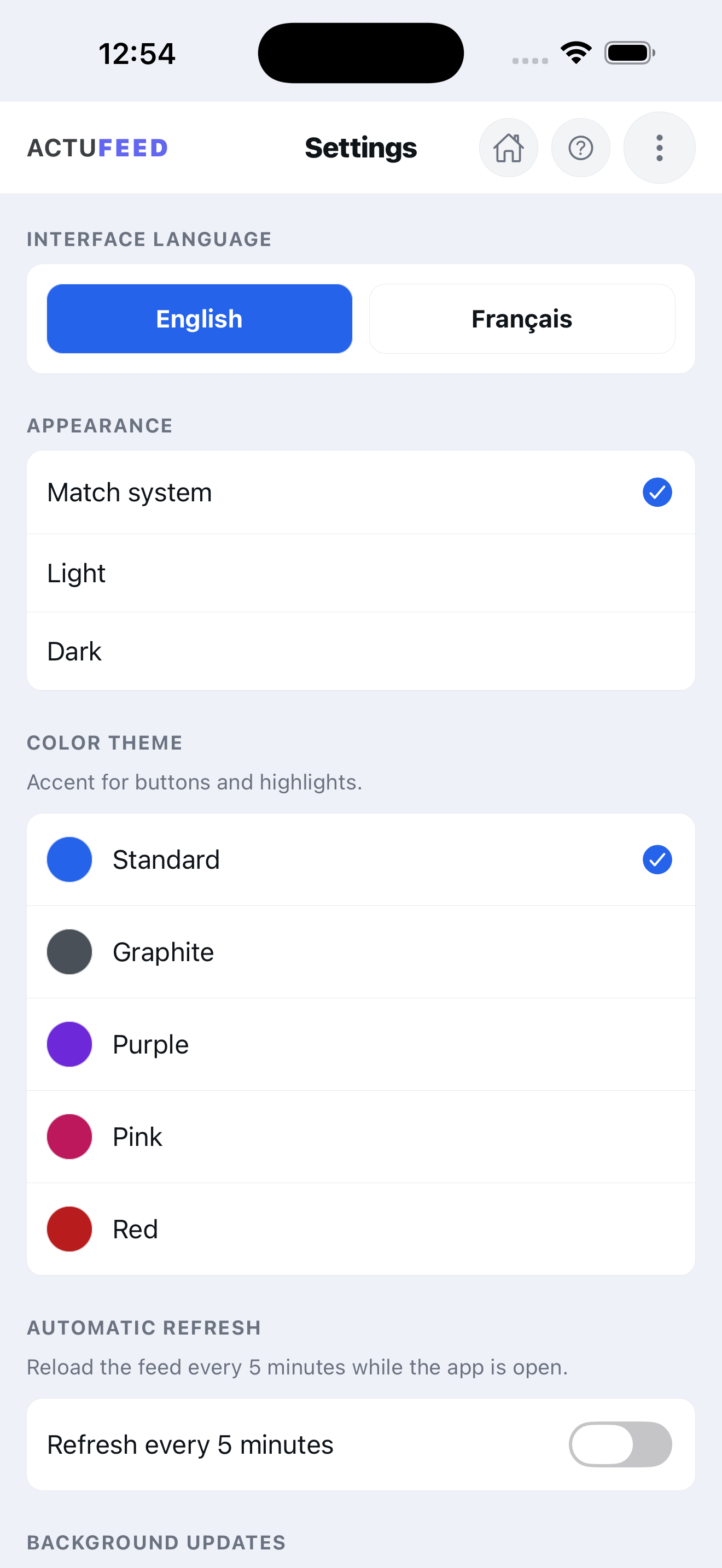 ActuFeed