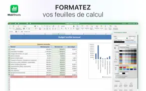 mobioffice - sheets iPhone Captures Décran 3