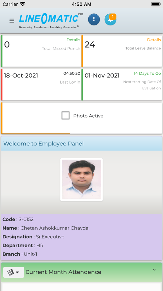 #2. Line O Matic hrms (iOS) 由: Udaykumar Patel