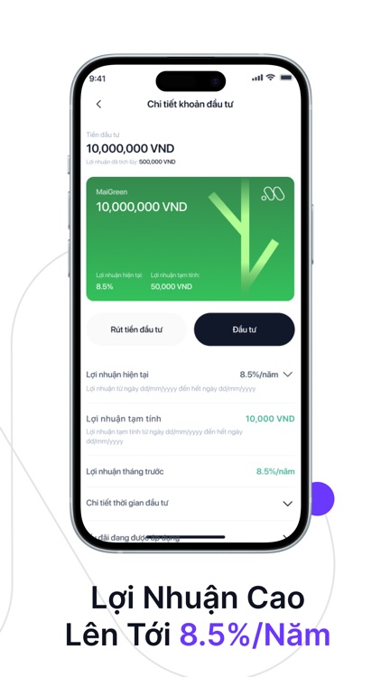MaiMoney - Đầu tư và Tích lũy screenshot-3
