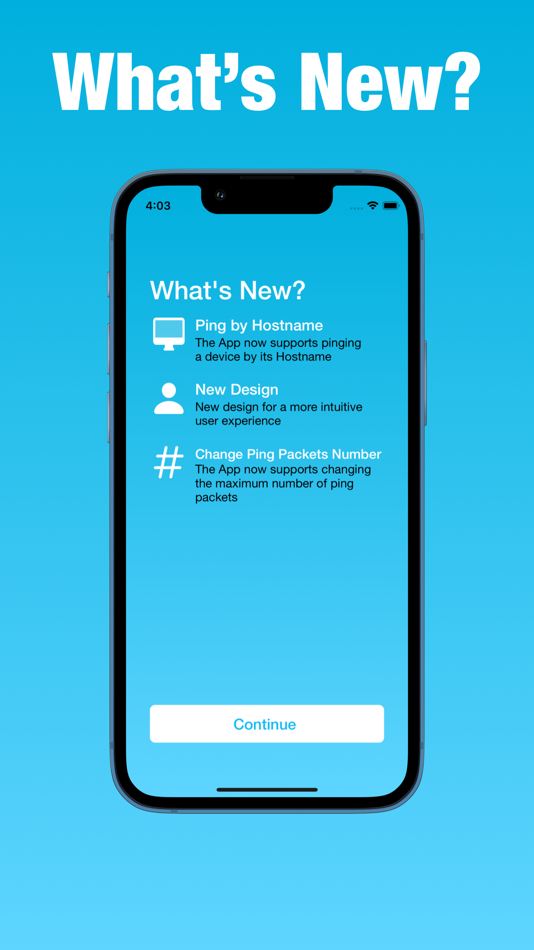 #4. Pingers - Network Tools (iOS) 게시자: Ahmed Nabeeh