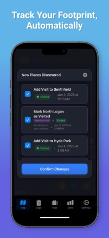 TrekPins screenshot
