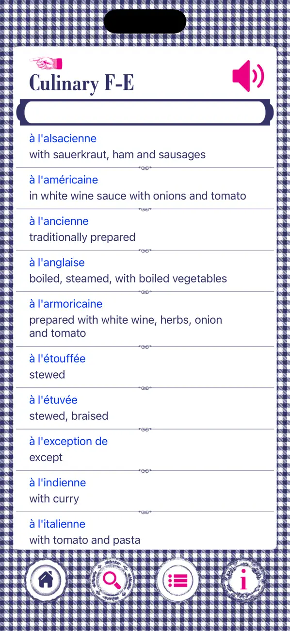 Screenshot #2 pour Culinary French A-Z