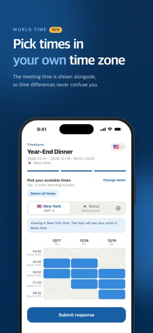 TimeSync: Easy Schedule screenshot 4