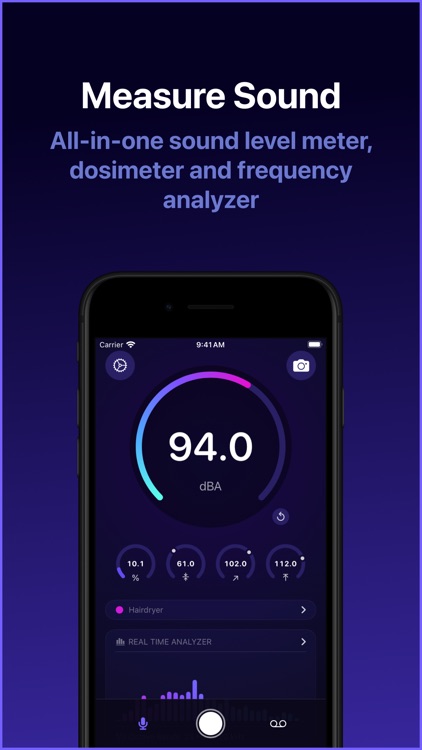 Decibel dB Sound Meter Ultra screenshot-3