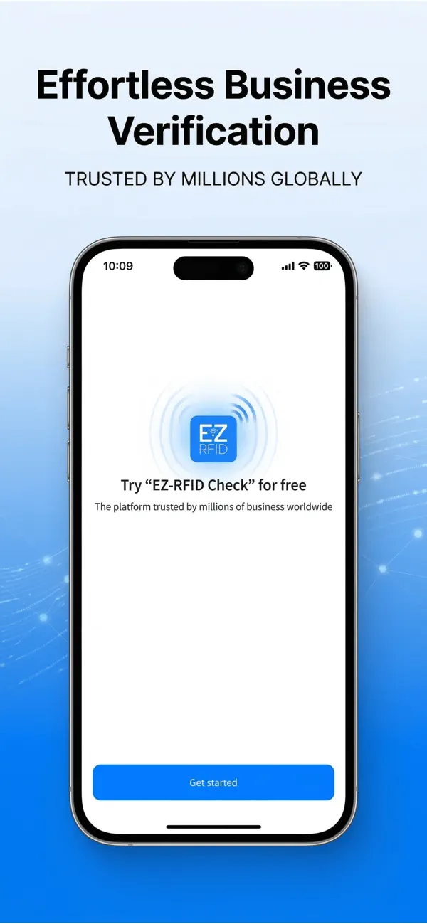 Screenshot #1 pour EZ RFID Check