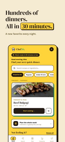 Chef30: 30-Minute Dinners screenshot 1