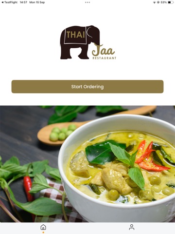Thai Jaa Takeaway iPad screenshot