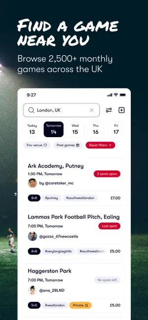 Footy Addicts: Play Football screenshot 1