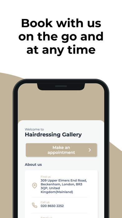 Screenshot #1 pour Hairdressing Gallery