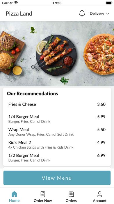 Pizza Land Aylestone Screenshot