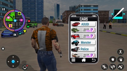 Gangster Crime City Game 3D Screenshot