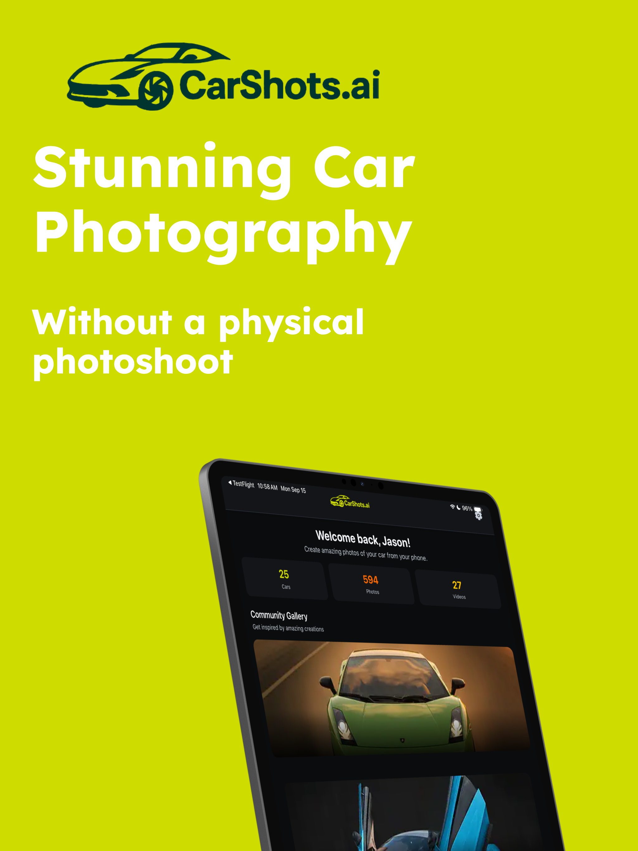 CarShots: AI Photos & Rollers screenshot 7