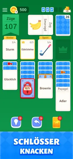 Screenshot von Solitaire Associations Journey auf dem iPhone 4