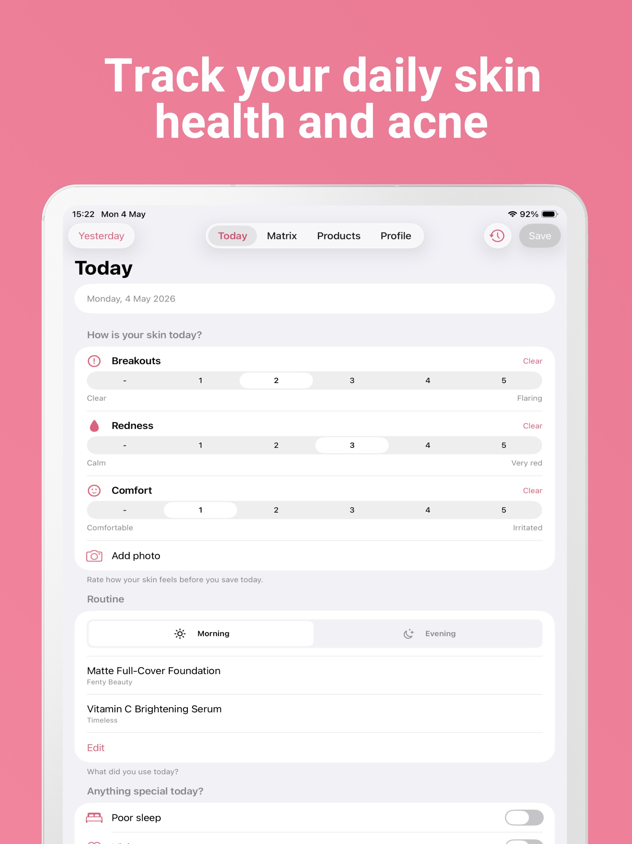SkinLattice: Skincare Tracker