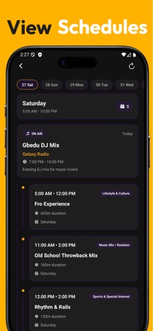 Galaxy Radio screenshot