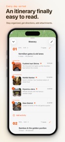 Bilbo: Trip Itinerary Planner screenshot