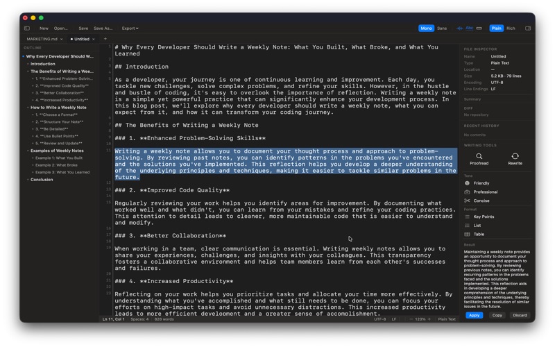 Paperforge screenshot