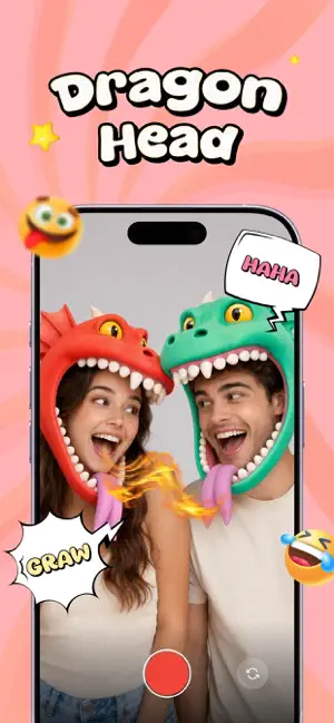 Funny Face Filter Challenge screenshot 1