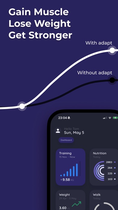 AI Personal Trainer - Adapt Screenshot
