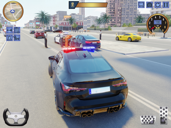 Police Simulator Car Game 2024 iPad screenshot 4 - Games app