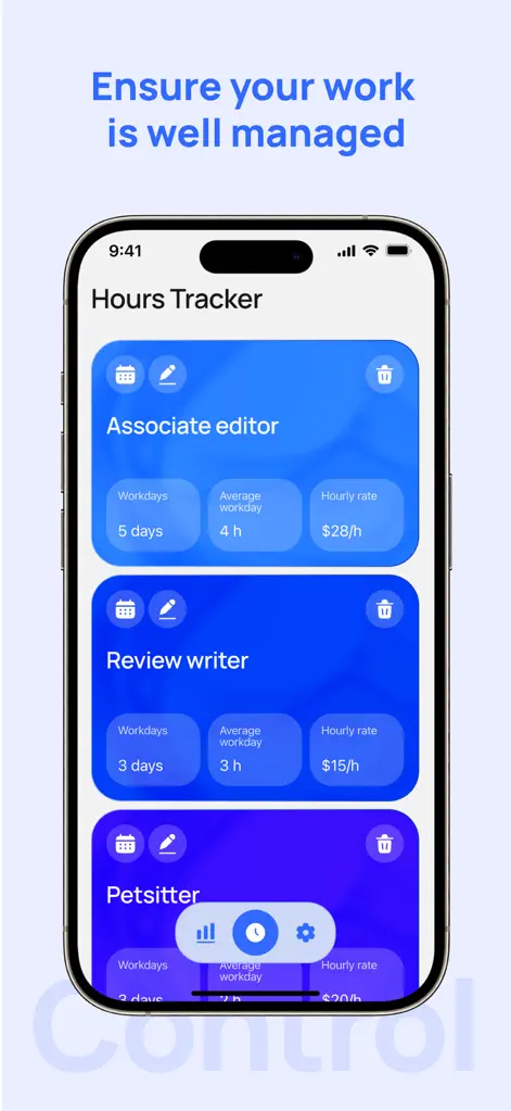 Hours Tracker - Work Monitor - App de Economía y empresa | MWM