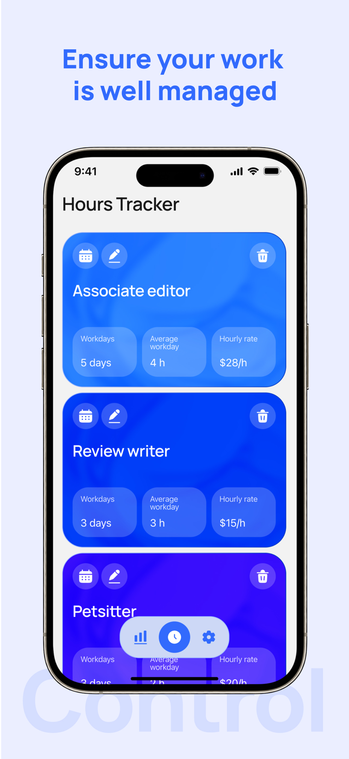 Hours Tracker - Work Monitor