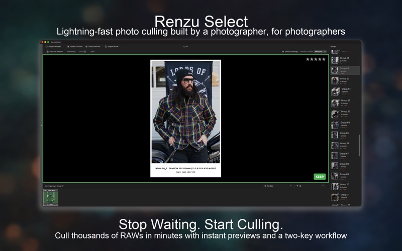 Renzu Select screenshot