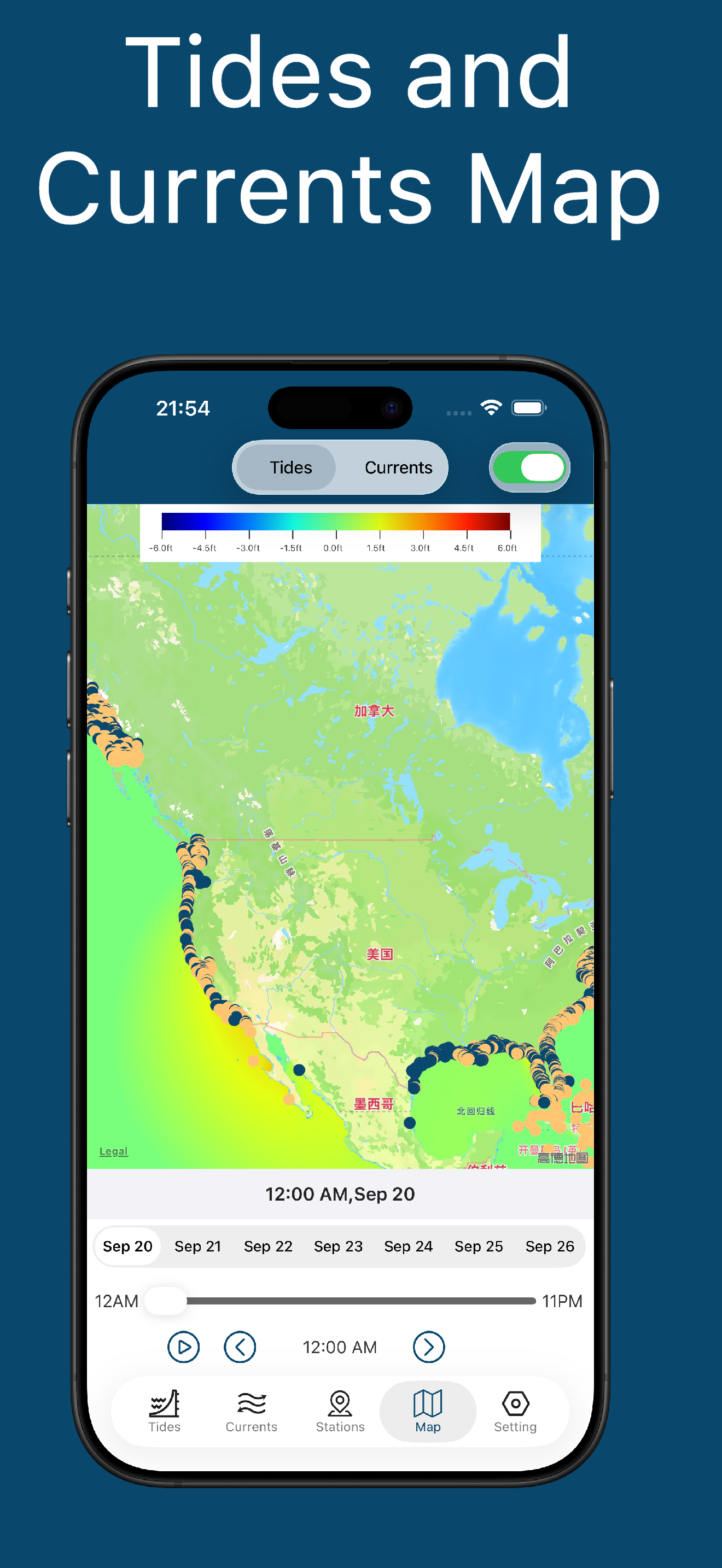 Tides and Currents-USA