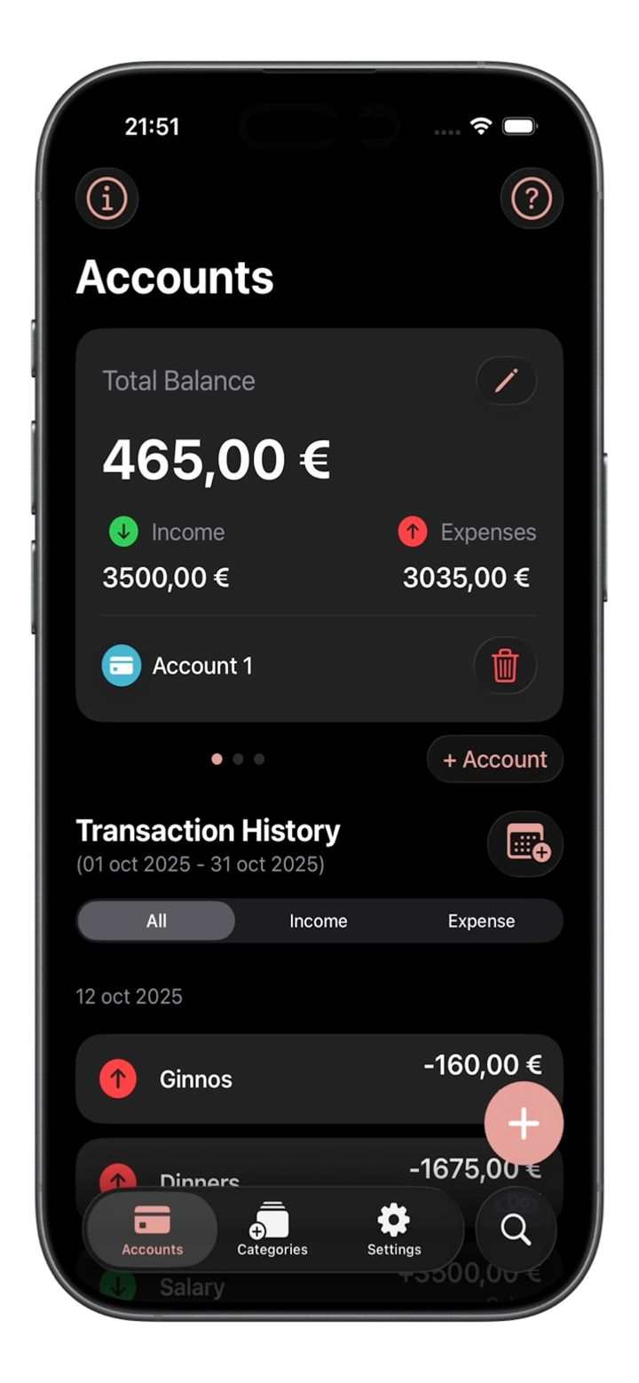 Expendly screenshot 2