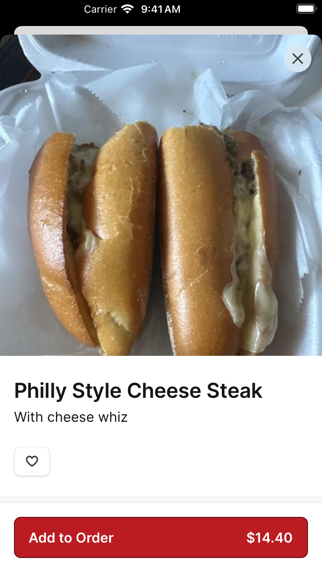 Frank's Pizza & Italian iPhone screenshot 4 - Food & Drink app