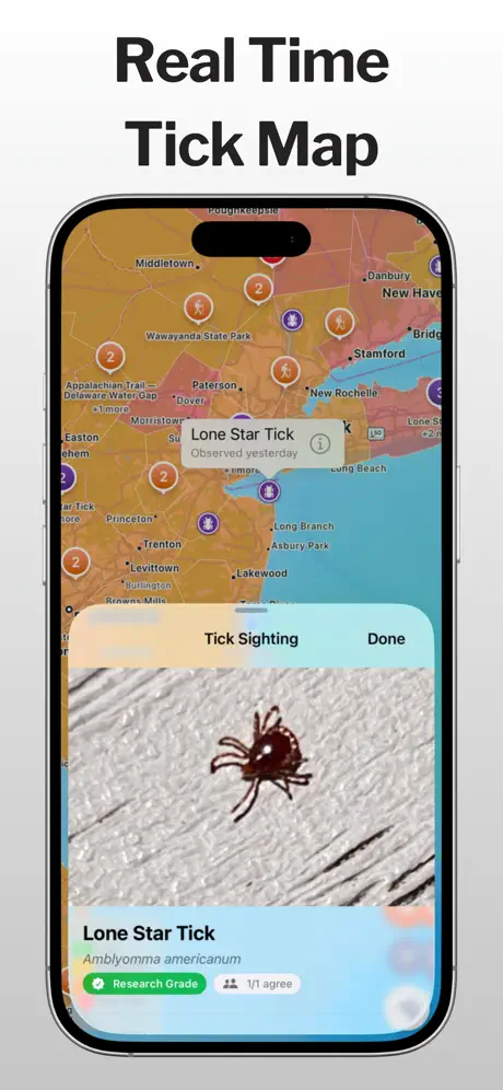 Tick Tracker screenshot 2