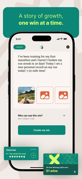 Winable: Winning Habit Tracker Screenshot 6 of 8