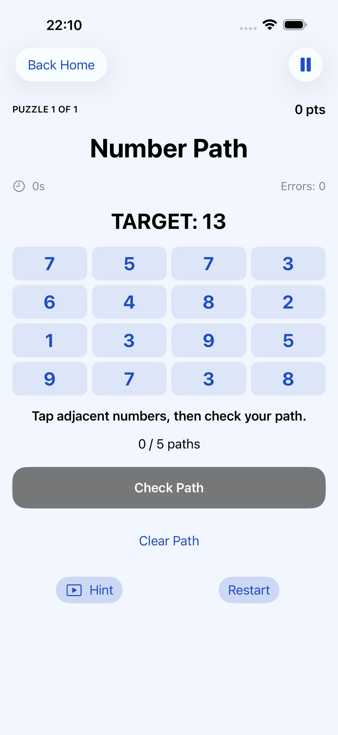 Screenshot 3 of NimbleFive: Daily Brain Games