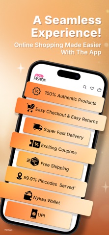 Nykaa Fashion - Shopping App iPhone screenshot