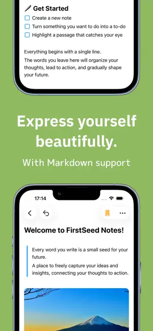 FirstSeed Notes screenshot 2