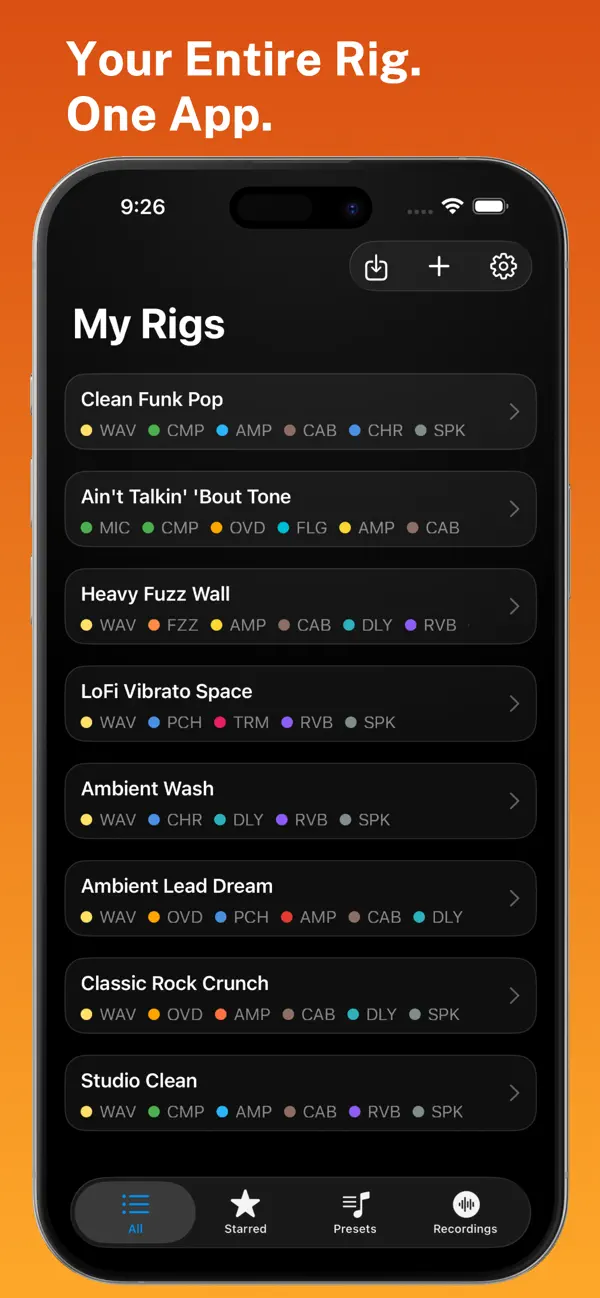 Screenshot #1 pour Artisans Pedalboard