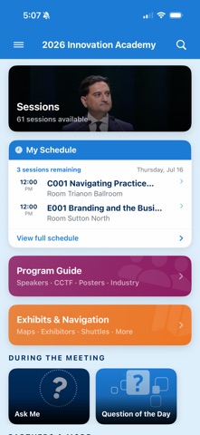 AAD Meetings screenshot